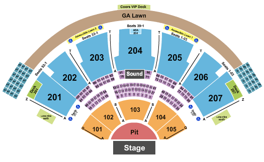 Ruoff Music Center Hardy Seating Chart